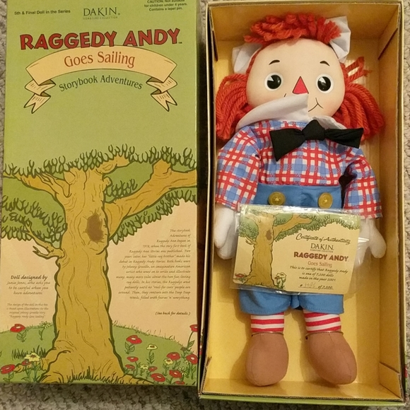 Raggedy Andy Goes Sailing doll - Collectible item - Picture 1 of 6